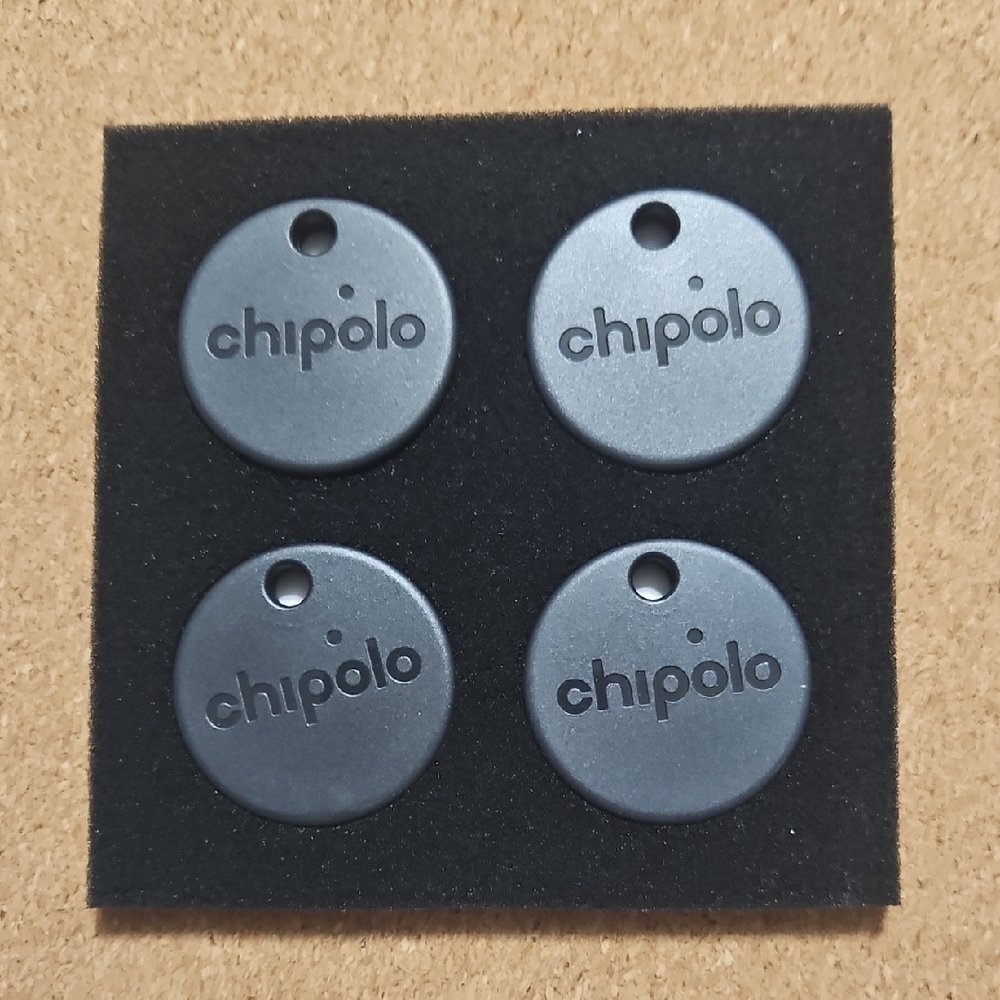 Chipolo Black Bluetooth Trackers